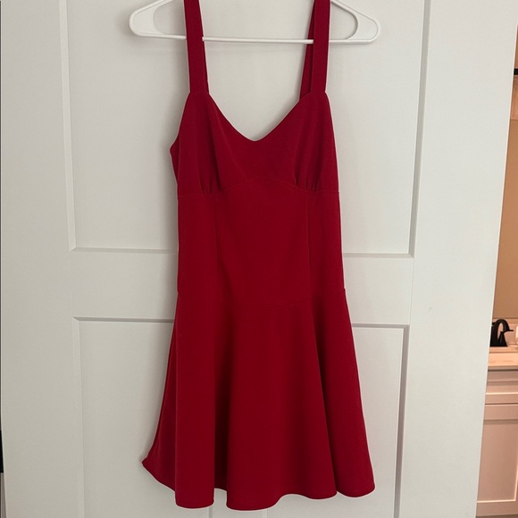 Madden Girl Vibrant Red Mini Dress - Picture 1 of 3